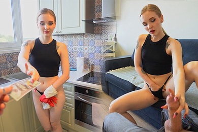 My sweet Housekeeper knows how to get a raise by spreading her legs [Dolly Rud]