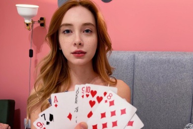 Card trick guess all the cards and fuck your stepsister![Loly Nebel]