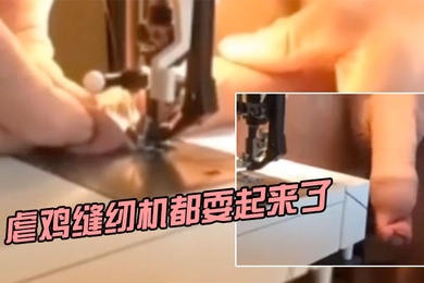 虐鸡缝纫机都耍起来了